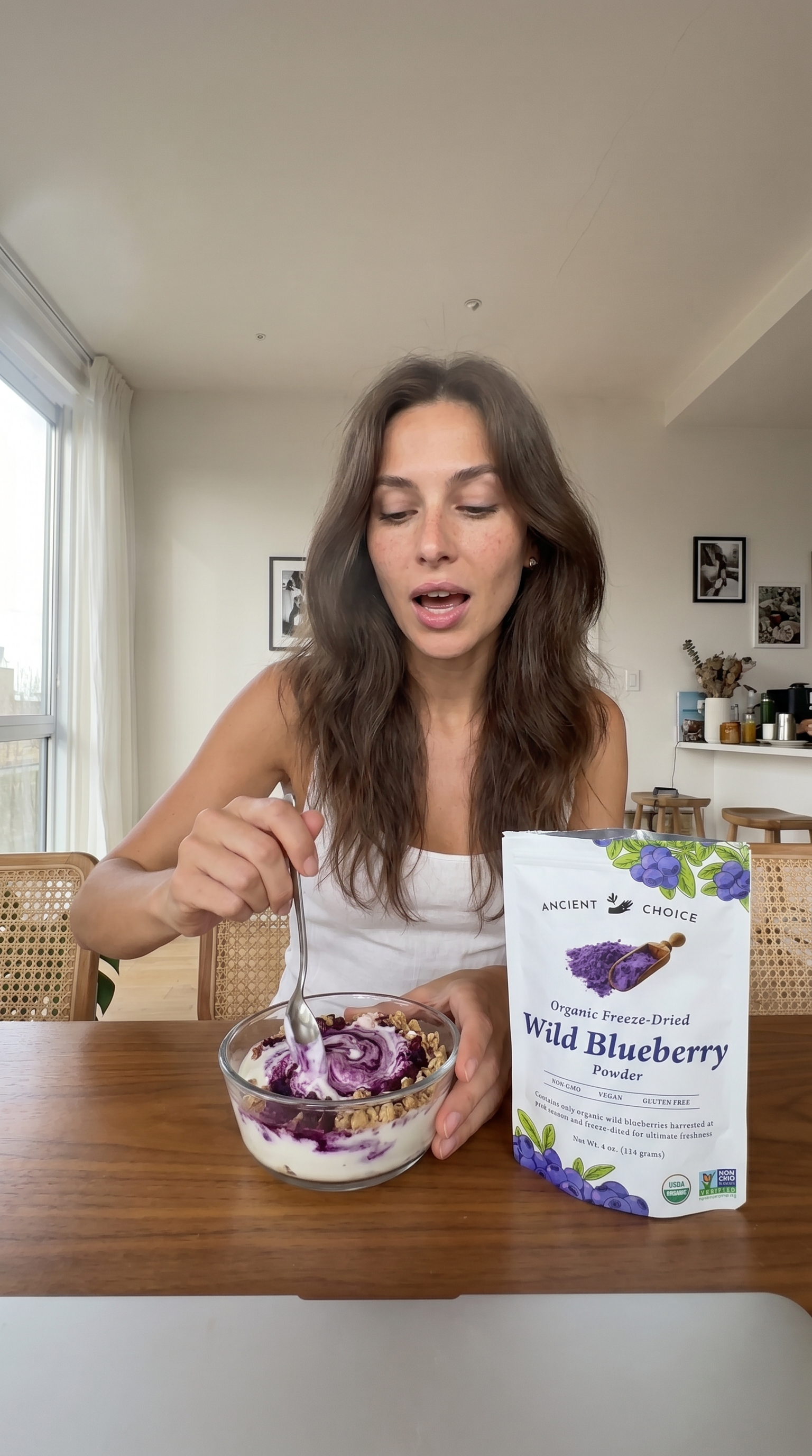 Creator with yogurt bowl